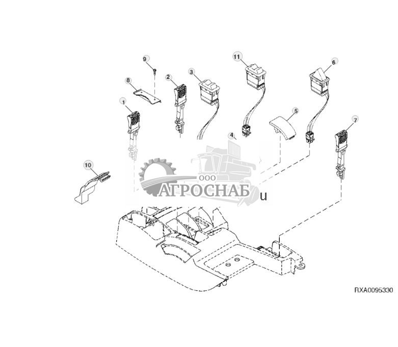 Электрические компоненты подлокотника - ST393944 232.jpg